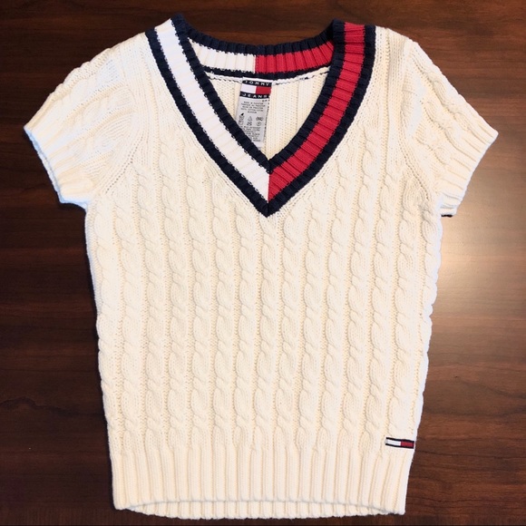 Tommy Hilfiger Sweaters - NWT Tommy Hilfiger Short Sleeve Cotton Sweater